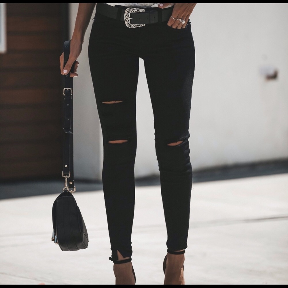 VICI Split Ankle Denim